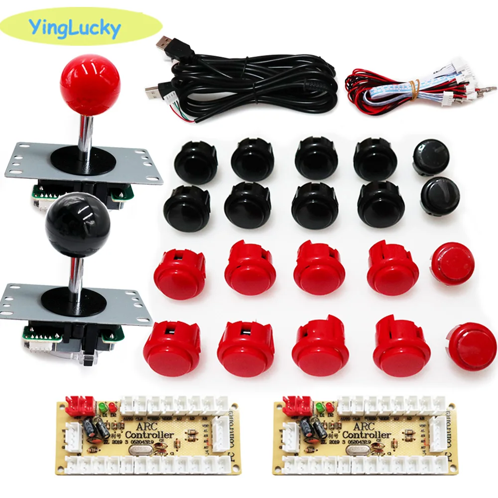 Retro Gaming Raspberry Pi - Arcade 2 Oyuncu Sıfır Gecikme Kiti