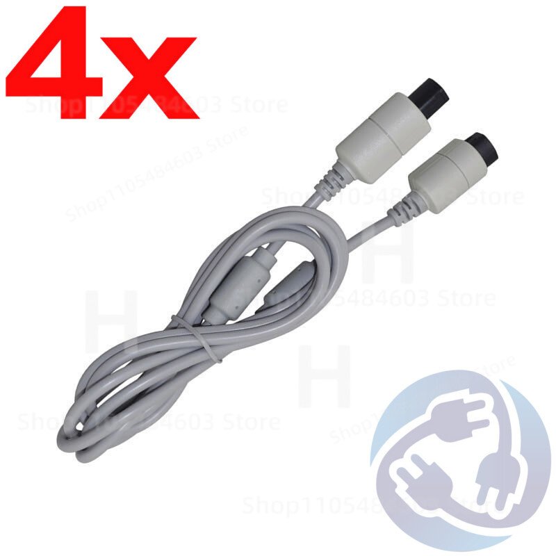 Controller Extension Cord - Lot - Sega Dreamcast için 4X