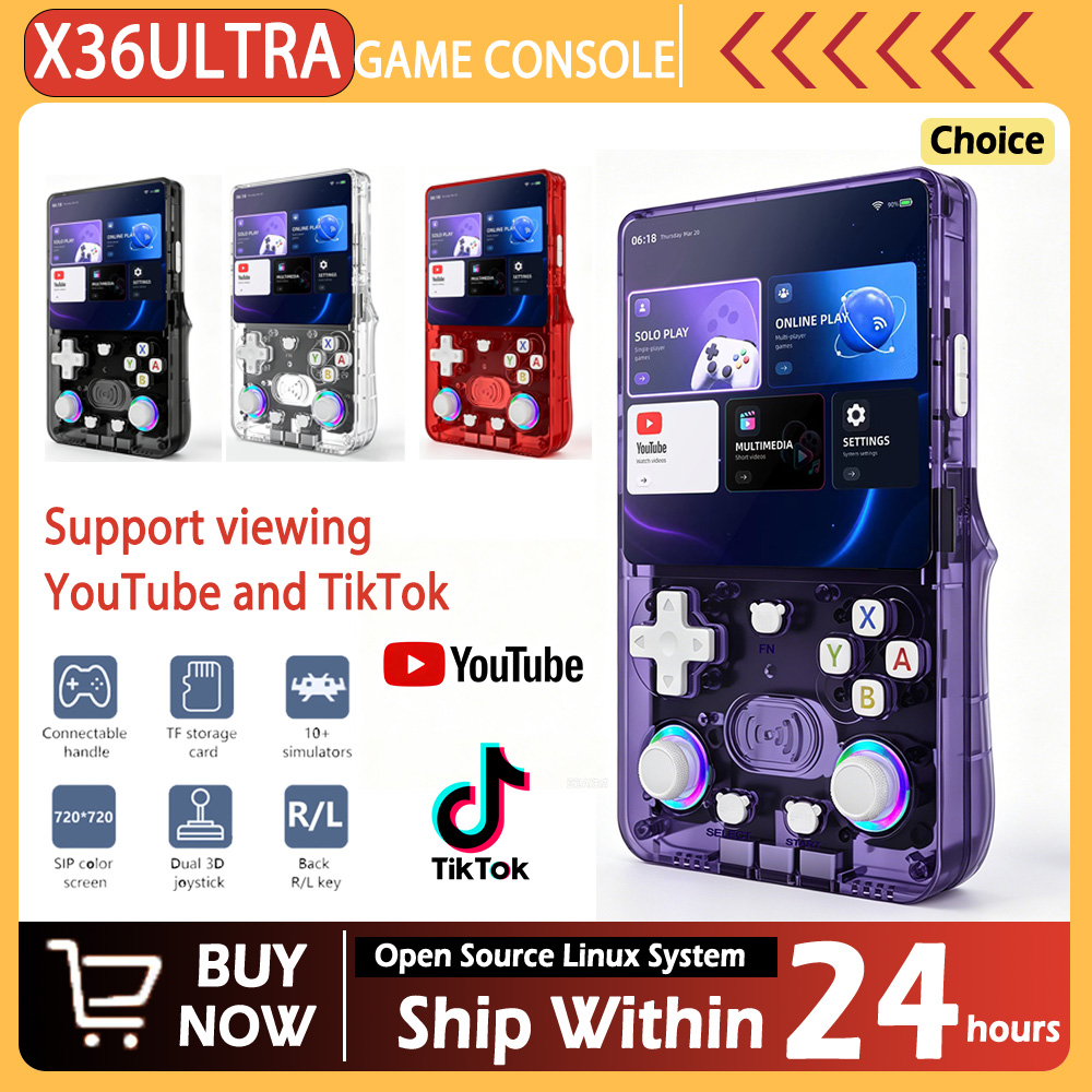 Retro Gaming Device Handheld - Yeni X36 ultra retro el oyun