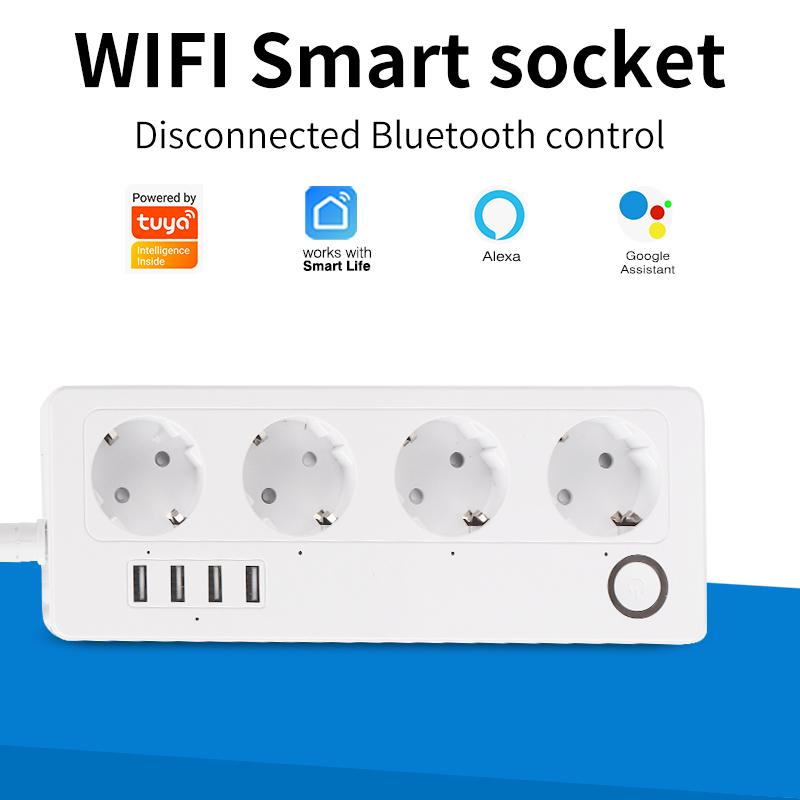 Controller Extension Cord - SIXWGH Tuya akıllı uzatma kablosu soket