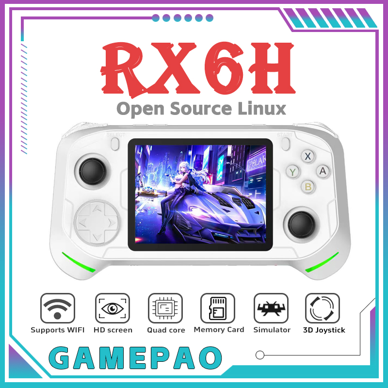 Açık Kaynaklı RX6H Retro El Ti - Retro Gaming Device Handheld incelemesi ve fiyatı