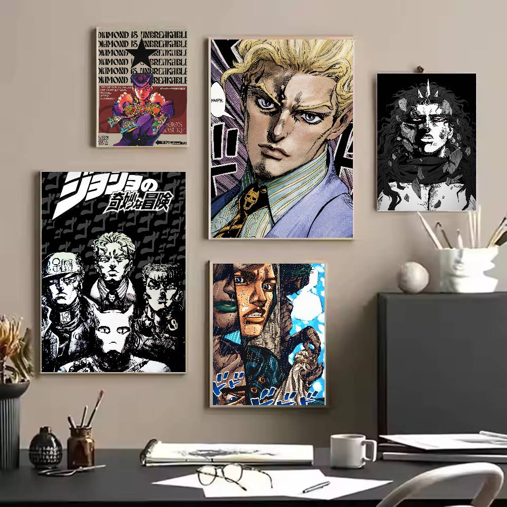 Popüler Manga JoJo B-BizarreS  - Retro Gaming Wallpaper incelemesi ve fiyatı