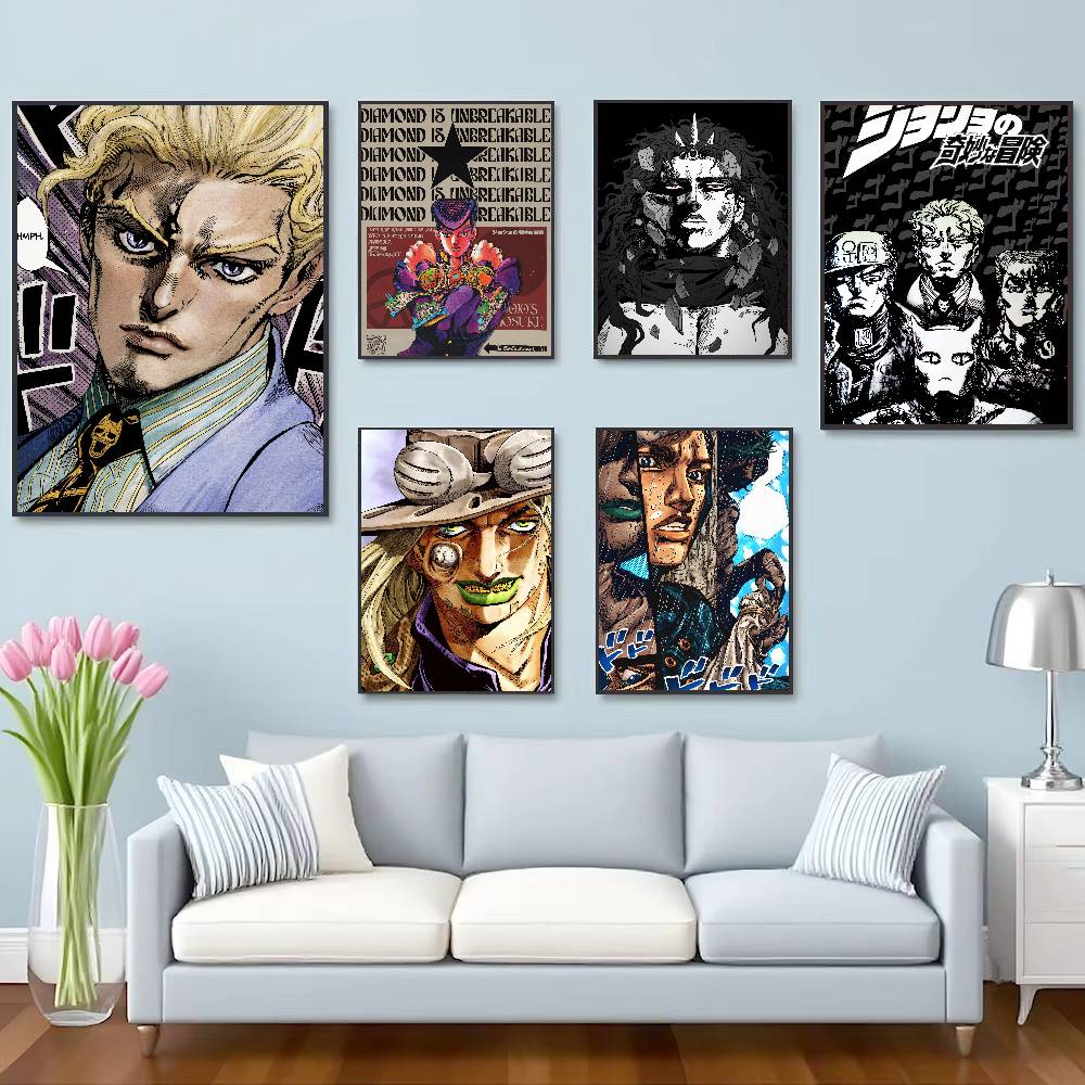 Popüler Manga JoJo B-BizarreS  - Retro Gaming Wallpaper incelemesi ve fiyatı