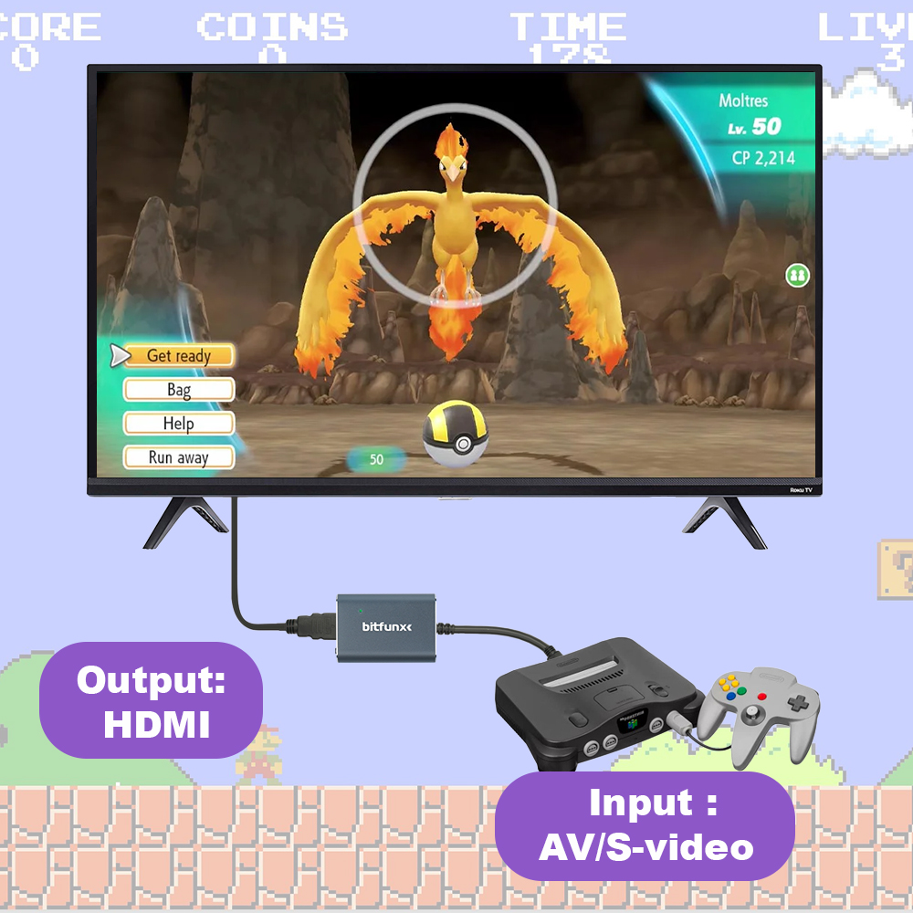 Bitfunx 720P Svideo / AV - HDM - Retro Gaming Emulator incelemesi ve fiyatı