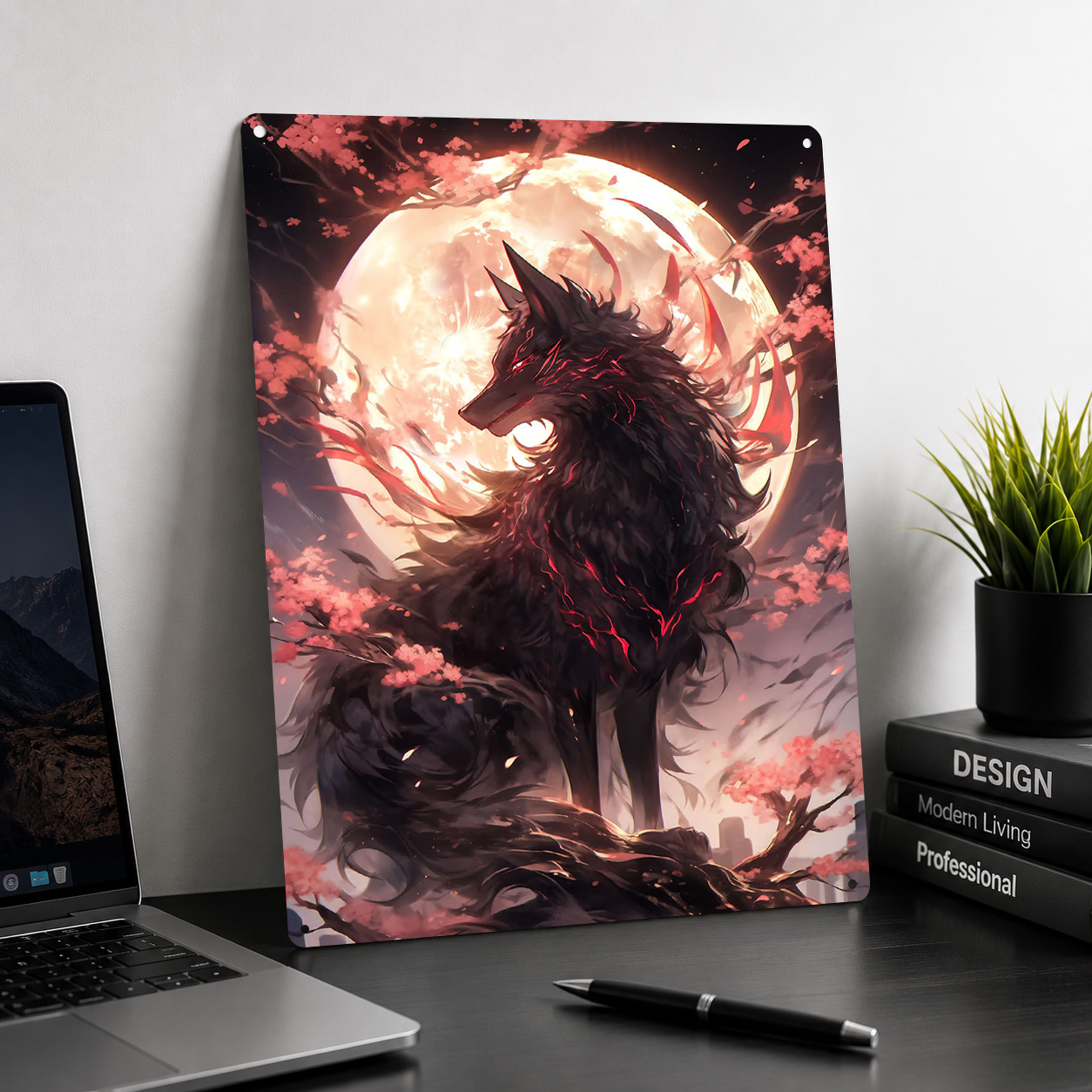 Siyah Sakura Kitsune 3D Baskıl - Retro Gaming Desk incelemesi ve fiyatı