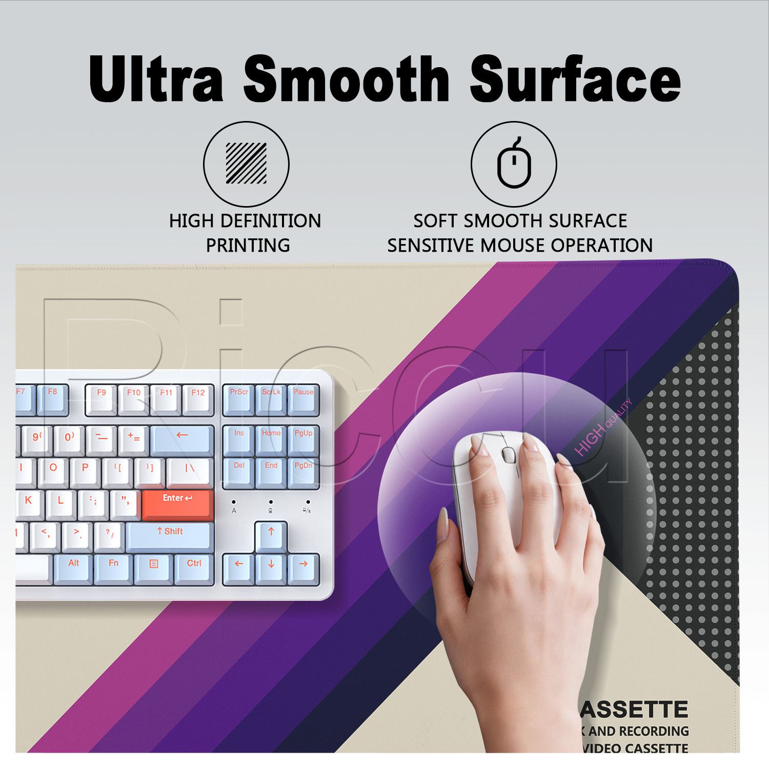 Mouse Pad HD Baskı Retro VHS T - Retro Gaming Desk incelemesi ve fiyatı