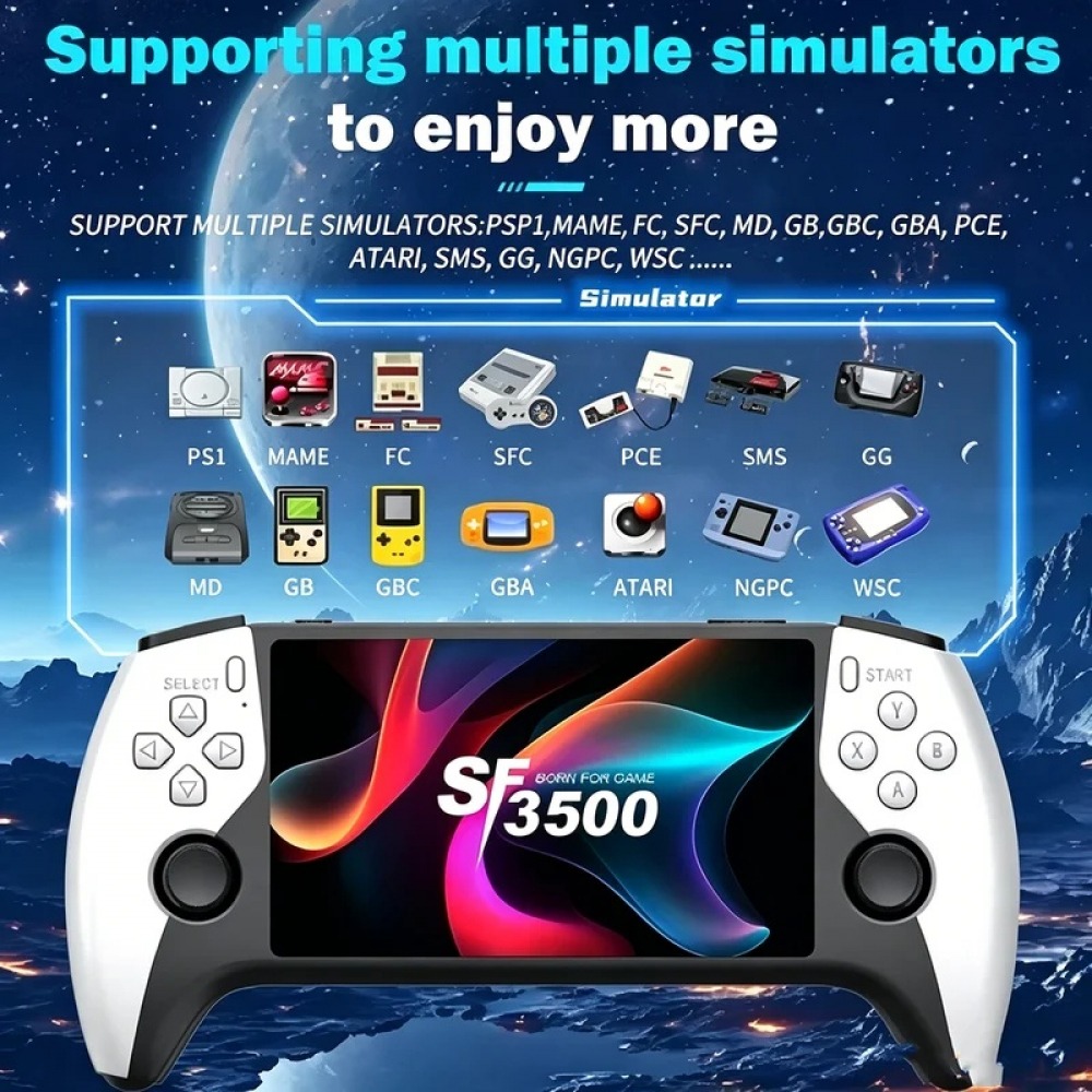 SF3500 5 inç El Oyun Konsolu,  - Retro Gaming Device Handheld incelemesi ve fiyatı